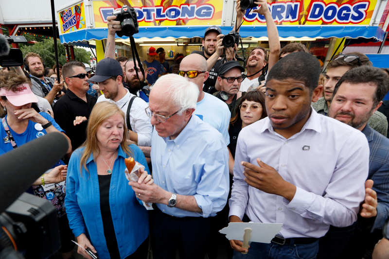 Illustration for article titled The Agony and the Ecstasy of Presidential Candidates Going Hard at the Iowa State Fair